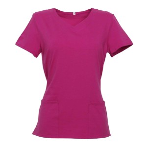Bluzka medyczna damska fuksja