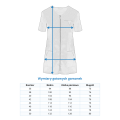 Tabela rozmiarów żakietów medycznych